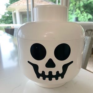 LEGO Small Skeleton Head Storage